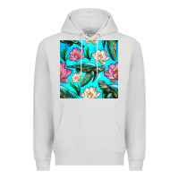 Dove Grey sea turtle seamless pattern Premium Hoodie - BundleAndBundleShop