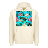 Sandshell sea turtle seamless pattern Premium Hoodie - BundleAndBundleShop
