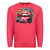 Cardinal race lips Premium Sweatshirt - Zillion Design Studio