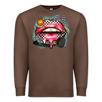 Chestnut race lips Premium Sweatshirt - Zillion Design Studio