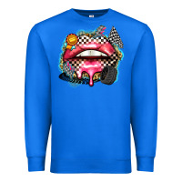 True Royal race lips Premium Sweatshirt - Zillion Design Studio