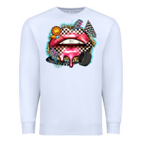 White race lips Premium Sweatshirt - Zillion Design Studio