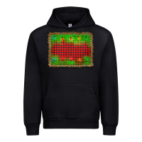 Black christmas lights background Urban Hoodie - AdoDesignShop