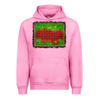 Fuchsia Pink christmas lights background Urban Hoodie - AdoDesignShop