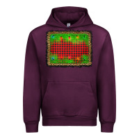 Mauve Wine christmas lights background Urban Hoodie - AdoDesignShop