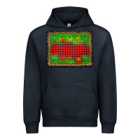 Navy christmas lights background Urban Hoodie - AdoDesignShop