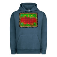 Pigment Midnight Navy christmas lights background Urban Hoodie - AdoDesignShop