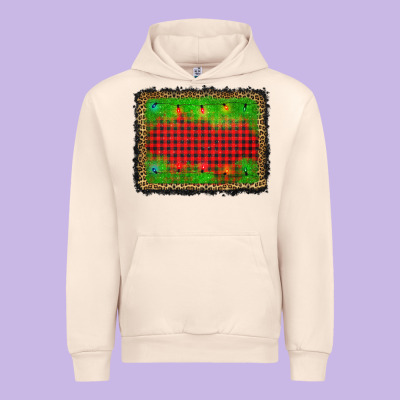 Christmas Lights Background Urban Hoodie Designed By Adodesignshop