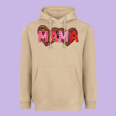 Heavyweight Hoodie mama valentines day