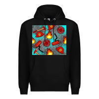 Black firefighter equipment Premium Hoodie - Artiststas