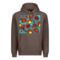 Coffee firefighter equipment Premium Hoodie - Artiststas
