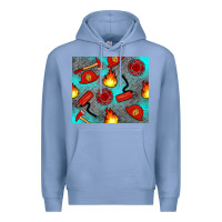 Colony Blue firefighter equipment Premium Hoodie - Artiststas