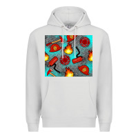 Dove Grey firefighter equipment Premium Hoodie - Artiststas