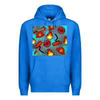 True Royal firefighter equipment Premium Hoodie - Artiststas