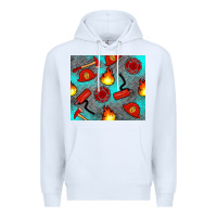 White firefighter equipment Premium Hoodie - Artiststas