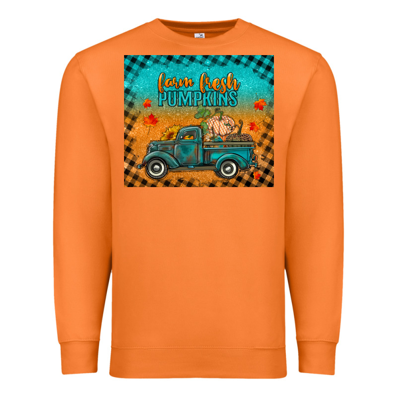 Farm Fresh Pumpkins Tumbler Premium Sweatshirt by RanaPortraitStore | Teevron