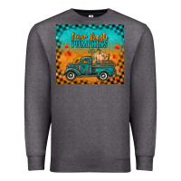 Charcoal Heather farm fresh pumpkins tumbler Premium Sweatshirt - RanaPortraitStore