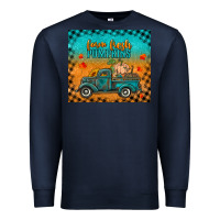 Navy farm fresh pumpkins tumbler Premium Sweatshirt - RanaPortraitStore
