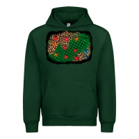 Forest Green green buffalo plaid christmas background Urban Hoodie - AdoDesignShop