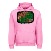 Fuchsia Pink green buffalo plaid christmas background Urban Hoodie - AdoDesignShop