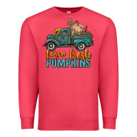 Cardinal farm fresh pumpkins truck Premium Sweatshirt - RanaPortraitStore