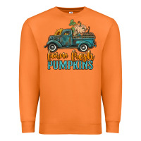 Carrot farm fresh pumpkins truck Premium Sweatshirt - RanaPortraitStore