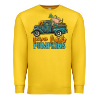 Lemon farm fresh pumpkins truck Premium Sweatshirt - RanaPortraitStore