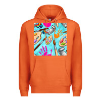 Carrot find art class seamless pattern Premium Hoodie - BundleAndBundleShop