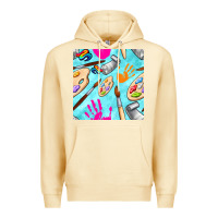 Pina Colada find art class seamless pattern Premium Hoodie - BundleAndBundleShop