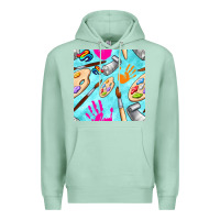 Seafoam find art class seamless pattern Premium Hoodie - BundleAndBundleShop