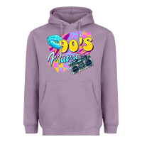 Lavender 90's mama Heavyweight Hoodie - Zillion Design Studio