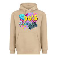 Mushroom 90's mama Heavyweight Hoodie - Zillion Design Studio