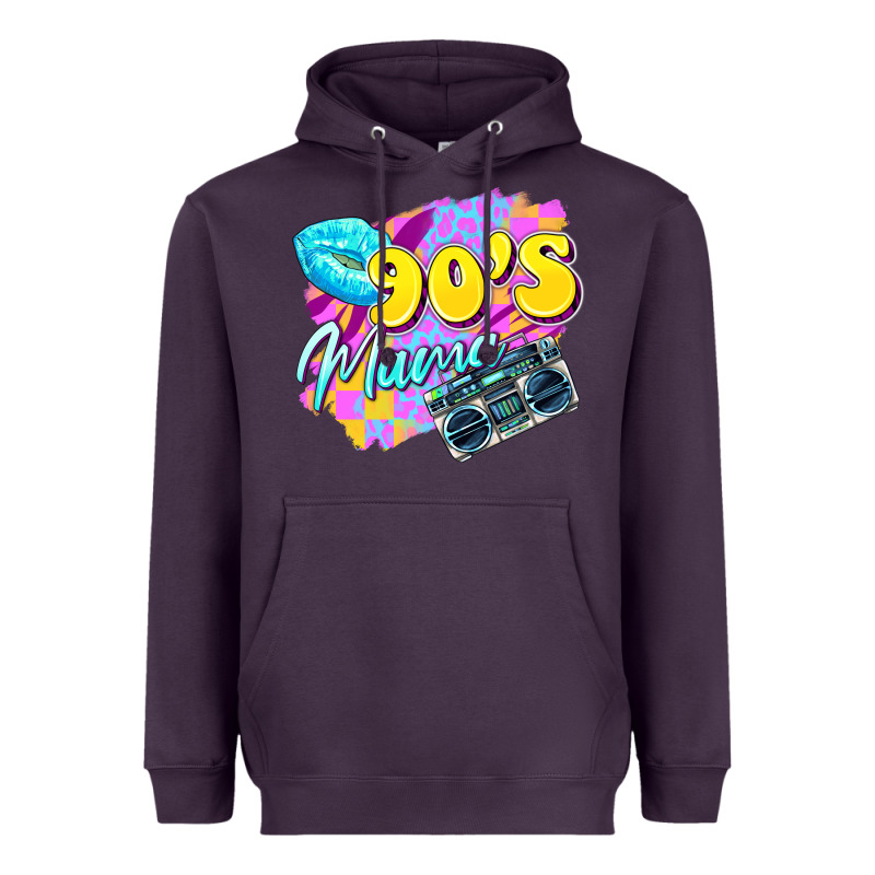 90's Mama Heavyweight Hoodie by Zillion Design Studio | Teevron