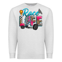 Oatmeal Heather race life Premium Sweatshirt - Zillion Design Studio