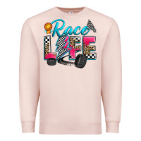 Pale Pink race life Premium Sweatshirt - Zillion Design Studio