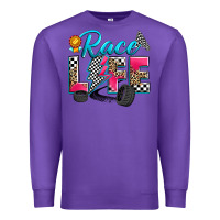 Purple race life Premium Sweatshirt - Zillion Design Studio