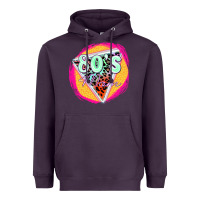 Plum 80's mom Heavyweight Hoodie - Zillion Design Studio