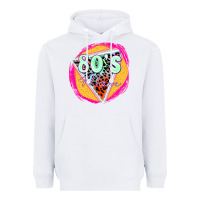 White 80's mom Heavyweight Hoodie - Zillion Design Studio