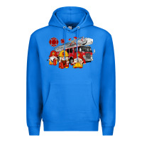 True Royal fire truck gnomes Premium Hoodie - Artiststas