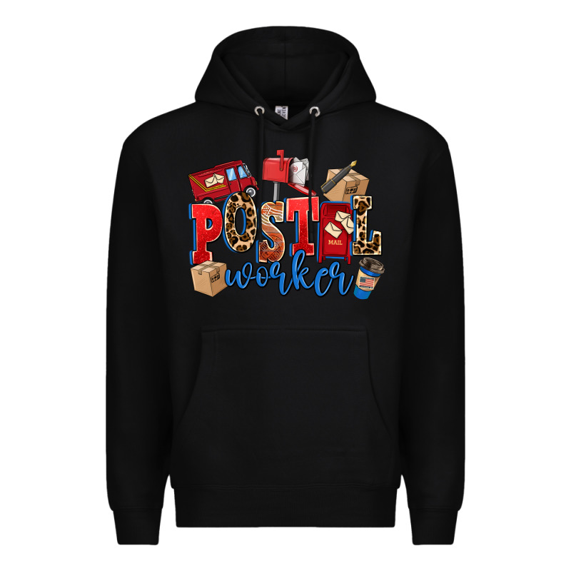 Postal Worker Premium Hoodie by AdoDesignShop | Teevron