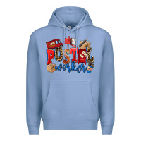 Colony Blue postal worker Premium Hoodie - AdoDesignShop
