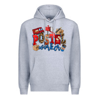 Heather Grey postal worker Premium Hoodie - AdoDesignShop