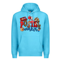 Ocean Blue postal worker Premium Hoodie - AdoDesignShop