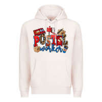 Pale Pink postal worker Premium Hoodie - AdoDesignShop