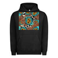 Pigment Black gemstone sunflower Urban Hoodie - AdoDesignShop