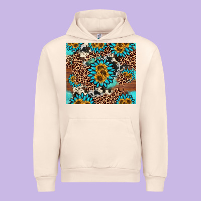 Gemstone Sunflower Urban Hoodie Designed By Adodesignshop