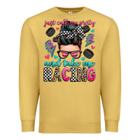 Antique Gold just call me pretty and take me racing Premium Sweatshirt - Zillion Design Studio