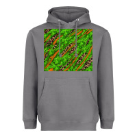 Storm Distressed Shamrock And Leopard Heavyweight Hoodie - RanaPortraitStore