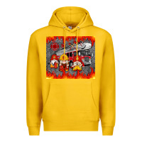 Lemon fire truck gnomes Premium Hoodie - Artiststas