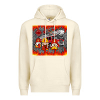 Sandshell fire truck gnomes Premium Hoodie - Artiststas
